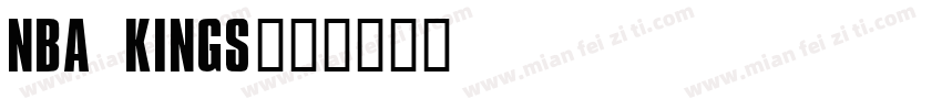 NBA Kings字体转换